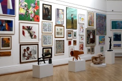A selection of works from the hugely successful 161 Annual Exhibition which saw over 2200 pieces of work submitted 